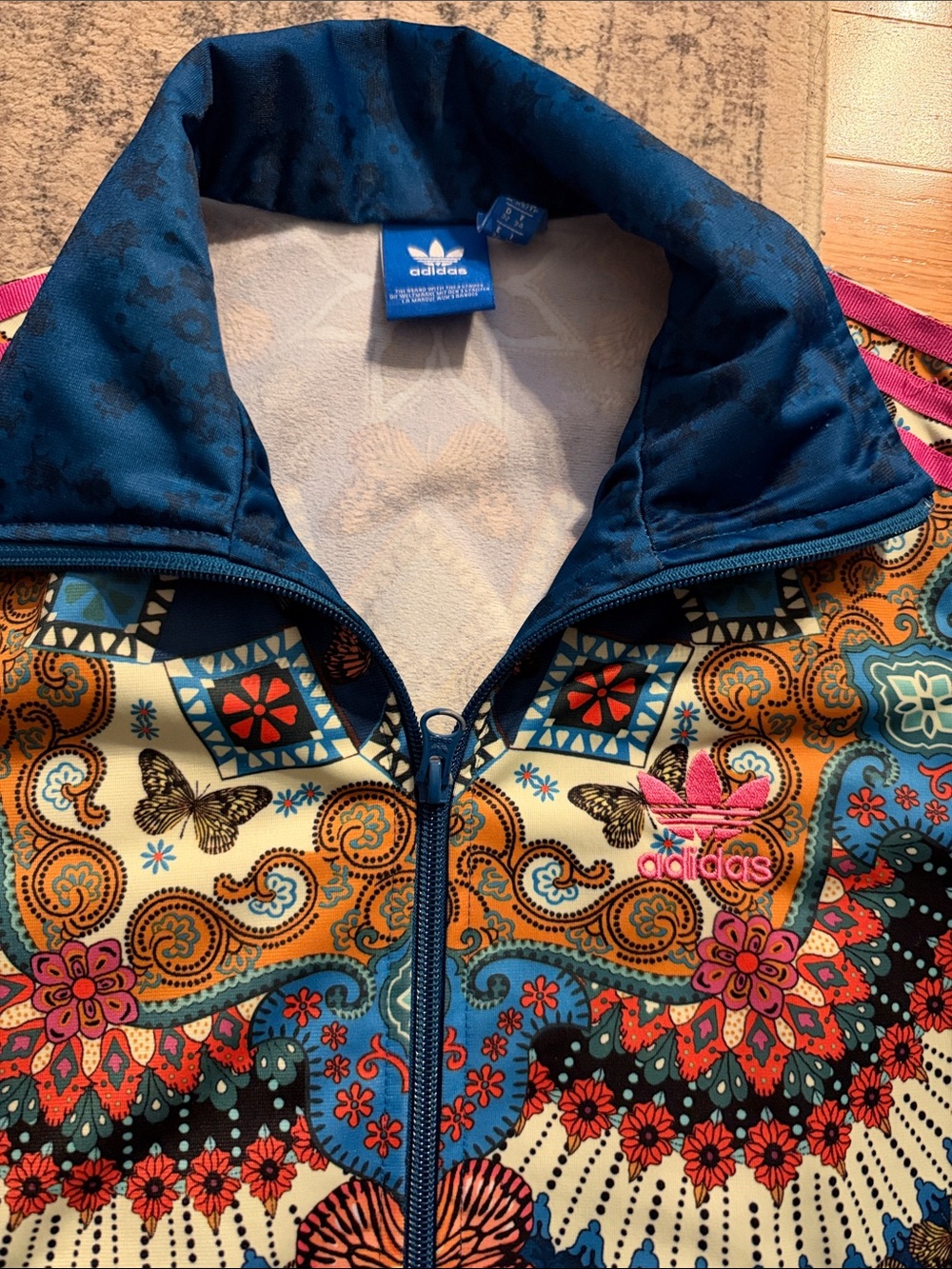 Vintage Adidas Vibrant Track Jacket XS - Picture 2 of 9